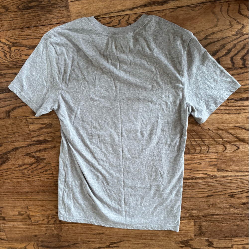 Snoopy and Friends Peanuts Small Grey Short Sleeve Fourth of July T-Shirt - Picture 5 of 5